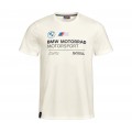 BMW Motorrad T-Shirt M Logo Motorsport Ανδρικό Λευκό ΕΝΔΥΣΗ BMW Motorrad T-Shirt M Logo Motorsport Ανδρικό Λευκό ΕΝΔΥΣΗ